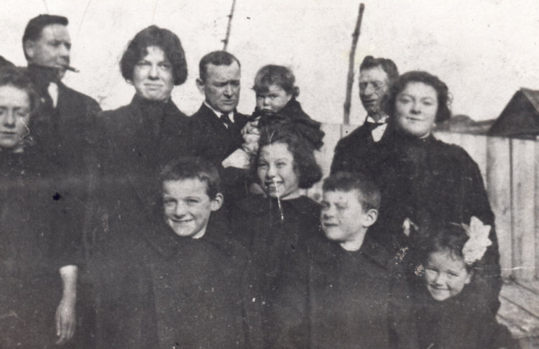 Old Photograph of Lisa Traugott's Family Members
