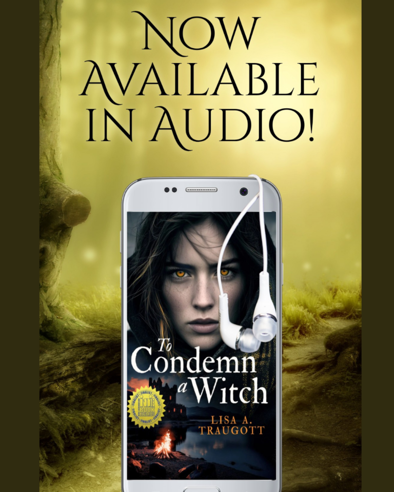 The To Condemn a Witch Audiobook Is Here! Enter to Win 1 of 25 Free Audible Copies